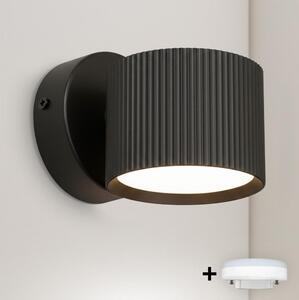 Brilagi - LED Aplică spot de perete STRIPY 1xGX53/15W/230V, neagră
