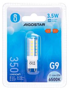 Bec LED G9, 3,5W, 230V, 6500K - Aigostar