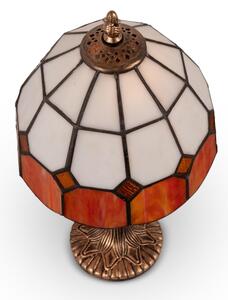 Brilagi - Lampă de masă Tiffany SIENNA din vitralii, 1xE27/60W/230V