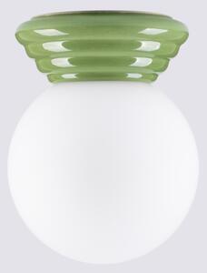 Sollux SL.1894 - Aplica de perete pentru baie ZORI, 1xG9/8W/230V, IP44, verde