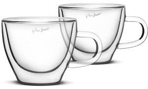 Lamart LT9026 set de pahare Cappuccino Vaso, 190ml, 2 buc