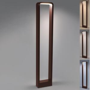Brilagi - Lampă LED de exterior BARI LED/7W/230V 3000/4000/6000K maro IP54 80 cm