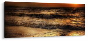 Tablou - Valuri la mal (120x50 cm)
