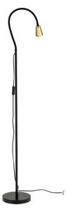 Orion - Lampă de podea flexibilă DOTTY 1xGU10/10W/230V negru/alamă