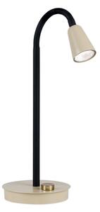 Orion - Lampă de birou flexibilă DOTTY, reglabilă, 1xGU10/10W/230V, bej/negru