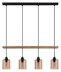 Eglo 43368 - Lampă suspendată pe cablu COOLMONT, 4xE14/40W/230V