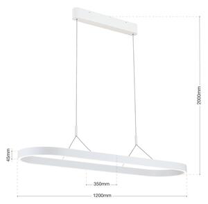 Orion - Lustră LED suspendată pe cablu CARRARA LED/80W/230V 2700/3000/4000K albă
