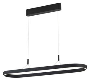 Orion - Lustră LED suspendată pe cablu CARRARA, 80W/230V, 2700/3000/4000K, negru