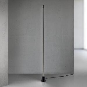 Orion- Lampă de podea LED reglabilă cu senzor de mișcare SOJIE LED/26W/230V neagră
