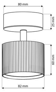Brilagi - LED Spot STRIPY 1xGX53/15W/230V alb