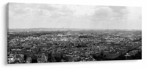 Tablou - Acoperișuri clădirilor din Paris (120x50 cm)