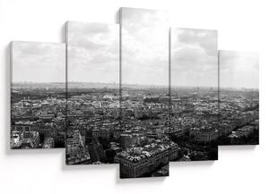 Tablou - Acoperișuri clădirilor din Paris (150x105 cm)