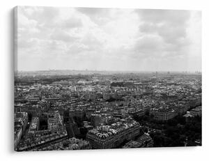 Tablou - Acoperișuri clădirilor din Paris (70x50 cm)