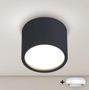 Brilagi - LED Spot pentru baie SMOOTH 1xGX53/15W/230V negru IP65