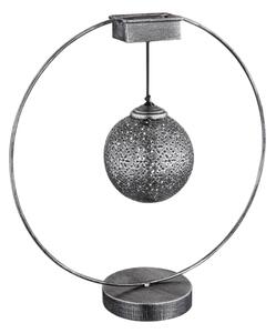 Corp de iluminat solar LED/0,06W/1,2V argintiu IP44 Globo 36618