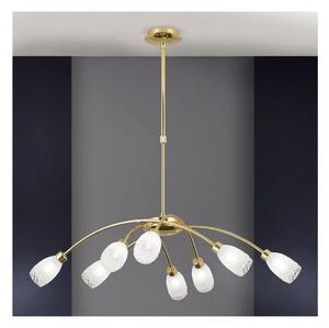 Orion - Lustră cu tijă CARLA 8xG9/28W/230V, aurie