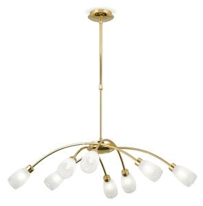 Orion - Lustră cu tijă CARLA 8xG9/28W/230V, aurie