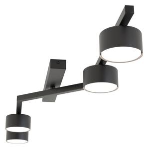 Plafonieră SKAN 4xGX53/12W/230V, neagră