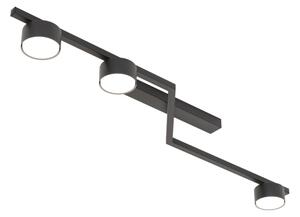 Plafonieră SKAN 3x GX53/12W/230V neagră