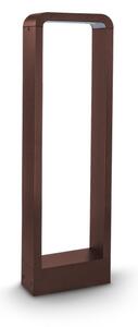 Brilagi - Lampă LED de exterior BARI, 7W, 230V, 3000/4000/6000K, maro, IP54, 50 cm