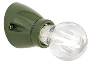 Orion - Aplică de perete FROST 1xE27/60W/230V, verde