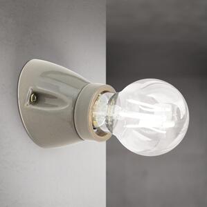 Orion - Aplica de perete FROST 1xE27/60W/230V gri