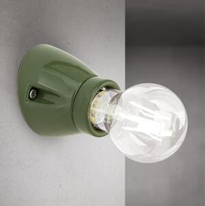 Orion - Aplică de perete FROST 1xE27/60W/230V, verde