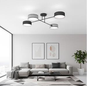 Lustră aplicată MAGA 4xE14/10W/230V negru/gri
