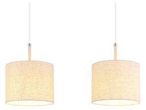 Globo 15968-3H - Candelabru DELEON suspendat pe cablu, 3xE27/40W/230V