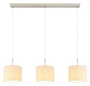 Globo 15968-3H - Candelabru DELEON suspendat pe cablu, 3xE27/40W/230V