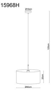 Globo 15968H - Lustră suspendată pe cablu DELEON, 1xE27/60W/230V