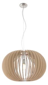 Eglo 95042 - Lustră suspendată STELLATO, 1xE27/60W/230V, diam. 70 cm, bej