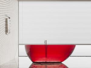 Cada Freestanding AquaVibe Ruby 170, Ovală, Transparentă, 170x75x58 cm