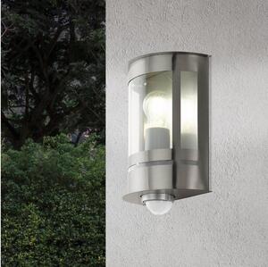 Eglo TRIBANO 79286 - Aplică de perete pentru exterior cu senzor, 1xE27/60W/230V, IP44