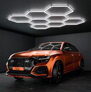 Plafonieră LED 350W/85-265V 6500K 313x298 cm CRI 90 IP44 albă