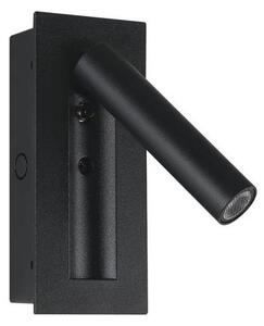 Aplică spot de perete LED/2W/230V 3000K, neagră
