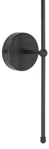 Aplica de perete MADELA 1xE14/40W/230V iută/negru