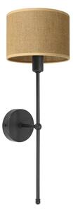 Aplica de perete MADELA 1xE14/40W/230V iută/negru