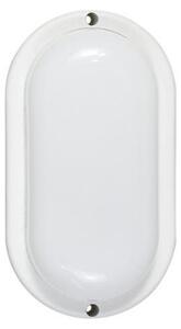 Aplica LED de exterior, 6 W, 230 V, IP54, albă