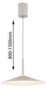 Globo 15635SA - Lustră LED suspendată pe cablu LAMPONE LED/18W/230V 4000K bej