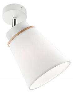 Aplică perete spot AGUSTINO 1xE27/60W/230V alb