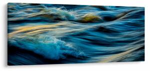 Tablou - Valuri (120x50 cm)