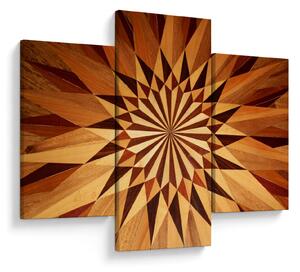 Tablou - Colaj din lemn (90x60 cm)