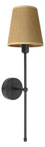 Lampă de perete MADELA 1xE14/40W/230V iută/neagră