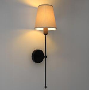 Aplica de perete MADELA 1xE14/40W/230V bej/negru