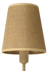 Aplica de perete MADELA 1xE14/40W/230V iută/bej