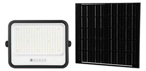 Proiector solar LED dimabil/400W/3,2V IP65 20000 mAh negru + telecomandă