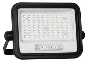 Proiector solar LED cu dimmer, 100W, 3,2V, IP65, 5000 mAh, negru + telecomandă