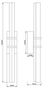 Zuma Line - Aplica de perete LED IGGLY, 10W/230V, auriu - 003064-034737