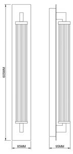 Zuma Line 003064-034744 - Lampă de perete LED DORIA LED/13W/230V, aurie